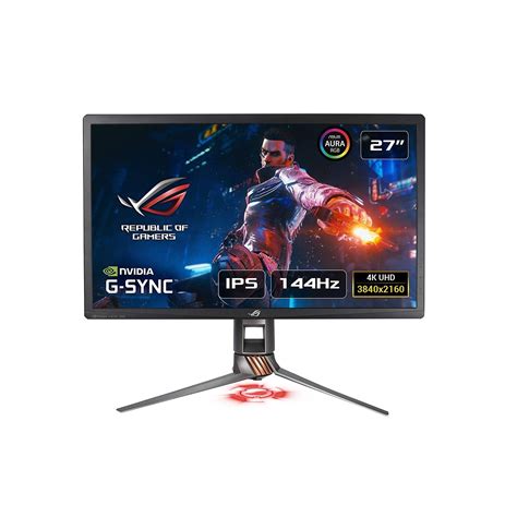 Refurbished Asus Rog Swift Pg27uq 27 4k Ultra Hd Ips Lcd Gaming Monitor Laptops Direct