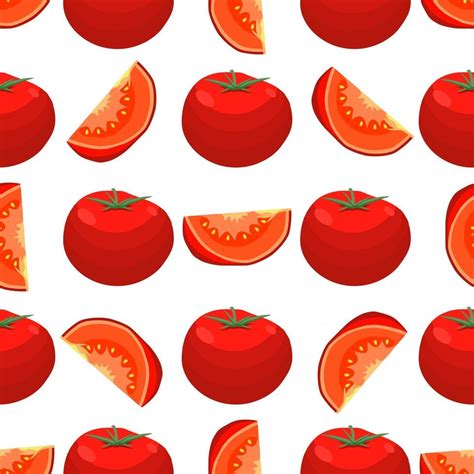 Illustration Sur Le Th Me De La Tomate Rouge Motif Art