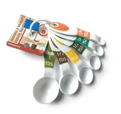 Kit De Colheres Medidoras Chef Pierre 3005802 Multicolor MercadoLivre