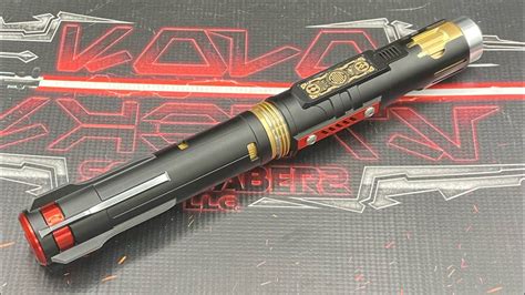 Pauls Electrum Sabercrafts Lightsaber Proffie Conversion Youtube