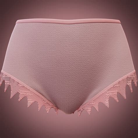 Female Underwear 3d Model Cgtrader