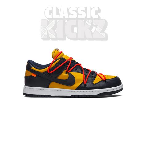 Nike Dunk Low "Off-White University Gold" – Classic Kickz