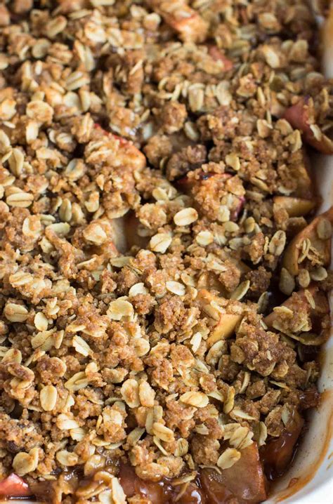 The Best Vegan Apple Crisp Recipe Build Your Bite