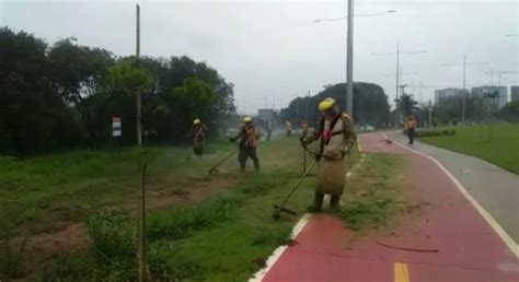 Prefeitura Intensifica Limpeza E Poda Do Mato No Parque Socioambiental