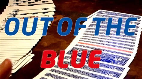 Out Of The Blue Gimmicks And Online Instructions By James Anthony And