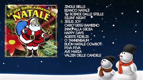 Le Pi Belle Canzoni Di Natale Musica Per Bambini Youtube