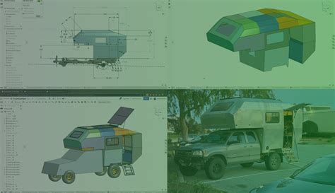 Designing and Building a Custom Aluminum Truck Camper Using Onshape