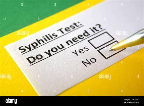 Syphilis Hi Res Stock Photography And Images Alamy