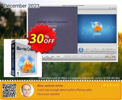 30 OFF Leawo Blu Ray Creator For Mac Coupon Code Apr 2024 IVoicesoft