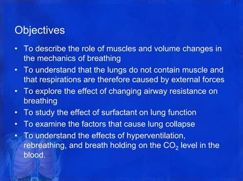 Physio Ex Respiratory System Ppt