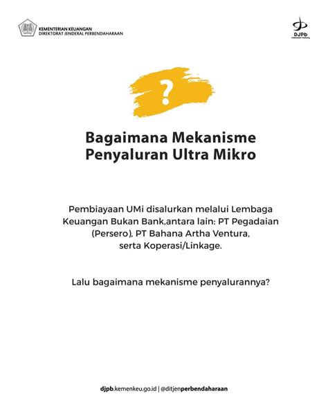 Penyaluran Pembiayaan Umi Melalui Lembaga Keuangan Bukan Bank Lkbb