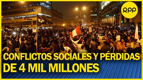 Mef Conflictos Sociales Generaron 4 000 Millones De Soles En Pérdidas