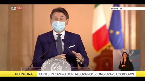 Conte DPCM 18 Ottobre YouTube