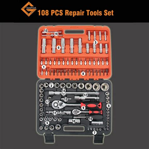 Wholesale Car Repair Tool Set 108 Pcs Tools Box Set Mechanic - Buy Auto ...