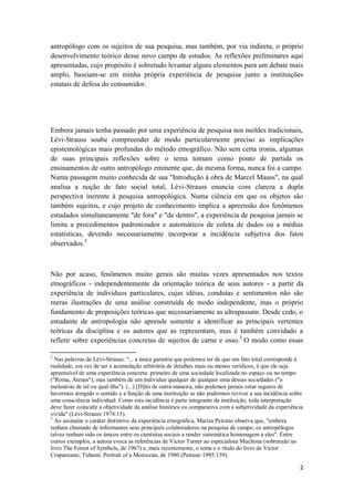 Etnografia Do Estado Questoes Metodologicas PDF