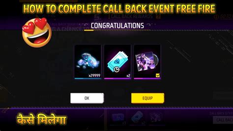 Free Fire New Call Back Event Kaisa Complete Karen Free Fire New