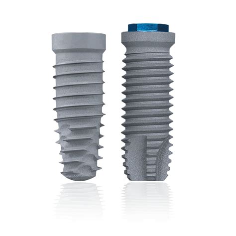 Cylindrical Dental Implant Osseotite Zimmer Dental Titanium