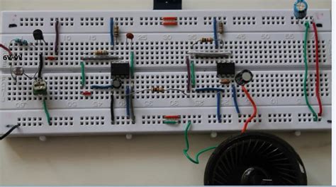 Light Activated Police Siren Using 555 Timer And Light Dependent