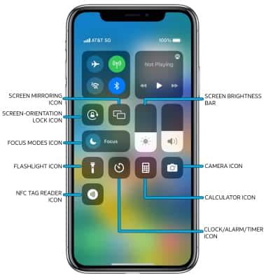 Apple Iphone Control Center At T