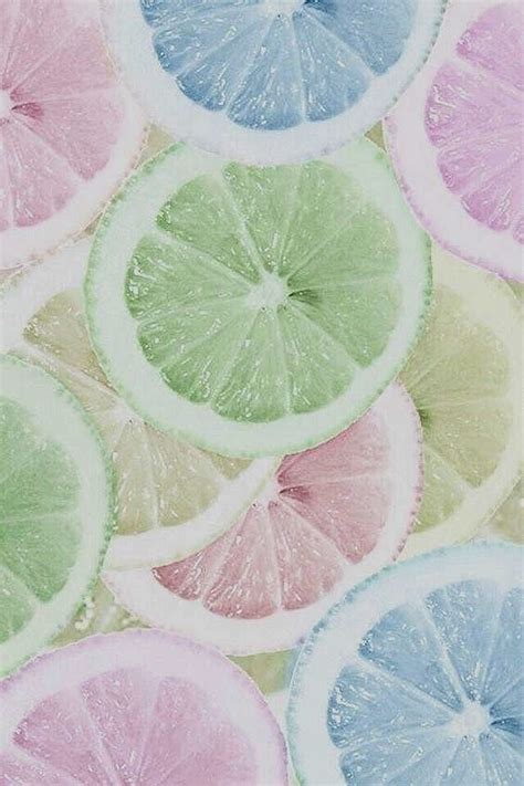 Pastel Fruit Phone Background Pastel Aesthetic Aesthetic