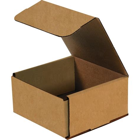 Boxes Fast Bfm663k Corrugated Cardboard Mailers 6 X 6 X 3