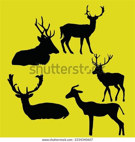 Christmas Silhouettes Vector Artwork Stock Vector Royalty Free 2234340607 Shutterstock