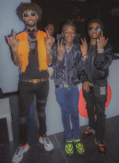 Uzi Spotted With Pnb Rock And Roddy Rich R Liluzivert