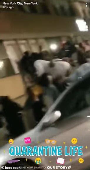 Shock Videos Show A Massive Street Party In Brooklyn With Revelers Simulating Sex Daily Mail