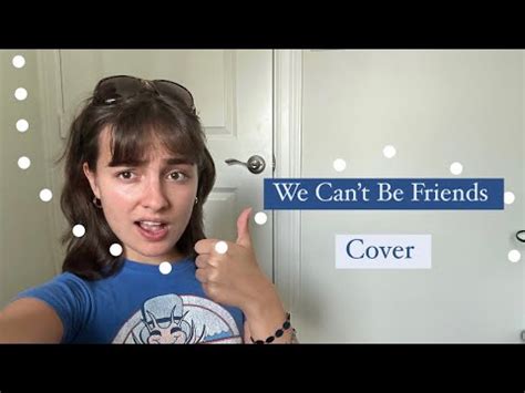 We Cant Be Friends Ariana Grande Cover By Shannon Hoffman Youtube