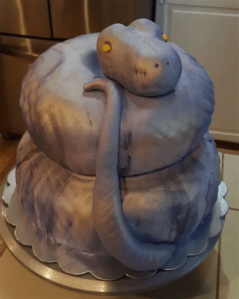 Snake Birthday Cake Ideas Images Pictures