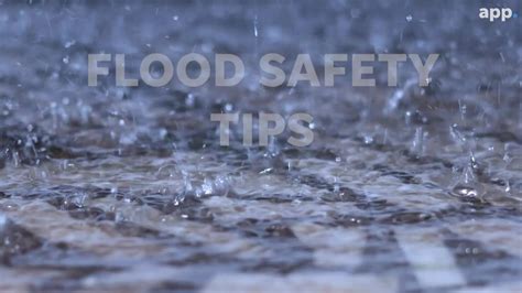 Flood safety tips