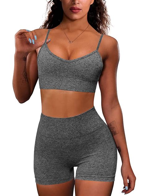 Yoga Outfit For Women Seamless Piece Workout Gym High Waist Leggings