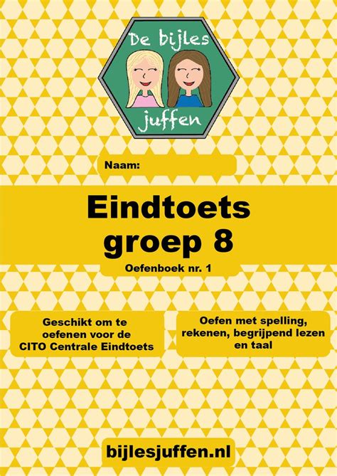 Oefenboek Cito Eindtoets Groep Deel Basisonderwijs De