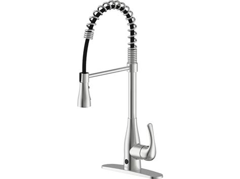 Bio Bidet Flow Motion Pull Spring Sprayer Faucet