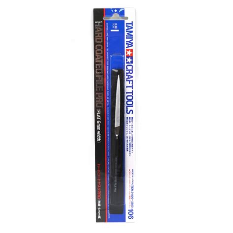 Tamiya Hard Coated File Pro Flat Mm Width Model Craft Tools