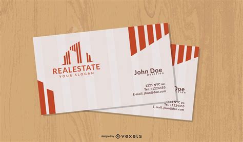 Creative Real Estate Business Card Vector Download