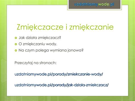 PPT Zmiękczanie wody PowerPoint Presentation free download ID 4997003