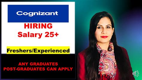 Cognizant Recruitment Off Campus Drive For Batch Hiring