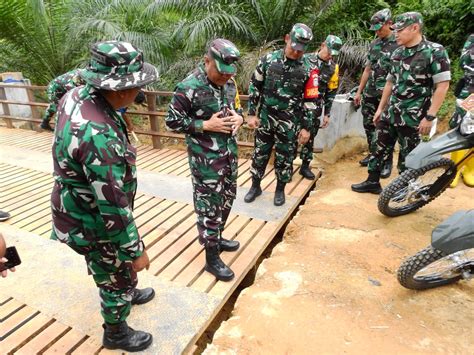 Tim Wasev Mabes Tni Teliti Jembatan Tmmd Reguler Ke Kodim Aceh