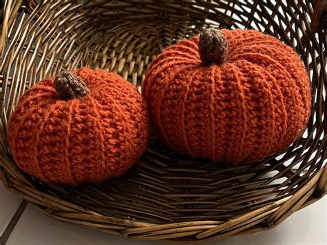 Pumpkin Crochet Pattern - Etsy