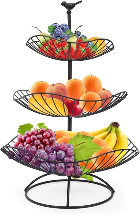 Corbeille Fruits Pr Sentoir Fruits Tages En M Tal Pour Plus