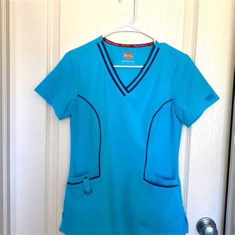 Dickies Other Xs Dickies Scrub Top Form Fitting Uniform Poshmark