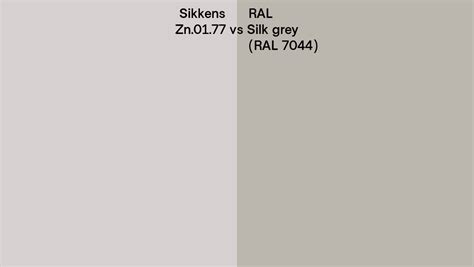 Sikkens Zn Vs Ral Silk Grey Ral Side By Side Comparison