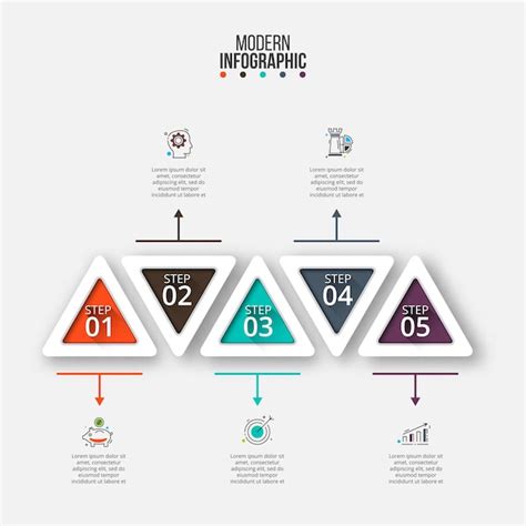 Concepto Creativo Para Infograf A Elementos Abstractos Del Diagrama