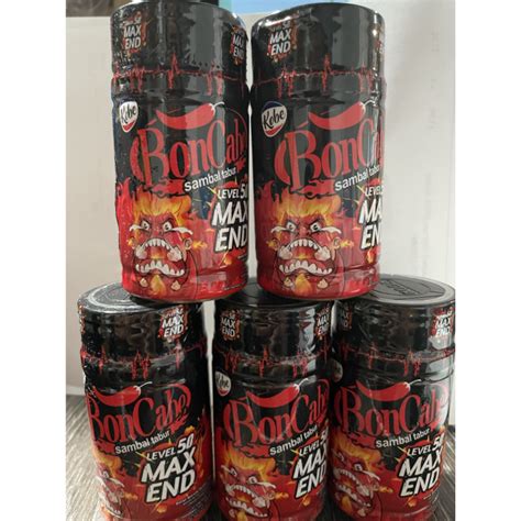 Jual Bon Cabe Sambal Tabur Level Max End Gram Bon Cabe Level