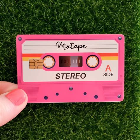 Mixtape Credit Card Skin, Retro Design Credit Card Skin, Mixtape ...