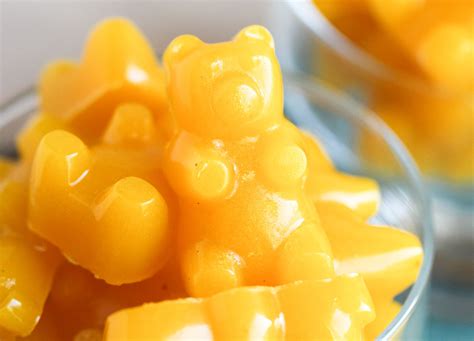 Healthy Homemade Lemon Gummy Bears Recipe Desserts With Benefits