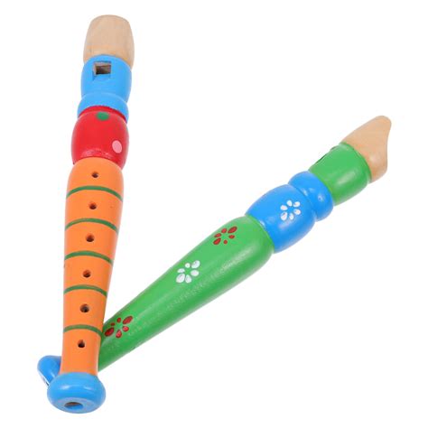 2pcs Children Flute Toys Wooden Instrument Learnin Grandado