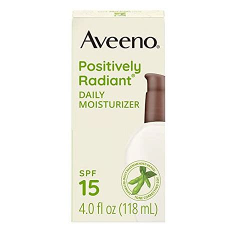 Aveeno Positively Radiant Daily Facial Moisturizer With Broad Spectrum