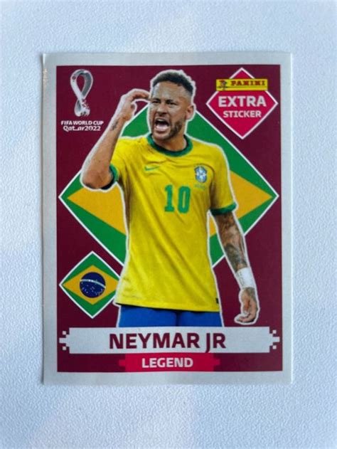 Neymar Jr Legend Panini Extra Sticker Kaufen Auf Ricardo